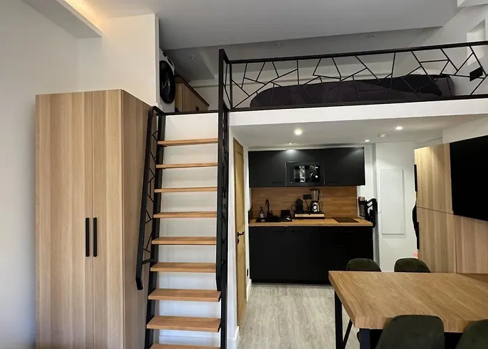 Elegant With Mezzanine, Center 公寓 昂蒂布